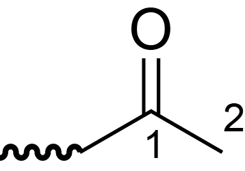 Acetyl-methyl groups